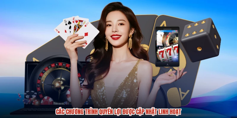 Các chương trình quyền lợi được cập nhật linh hoạt
