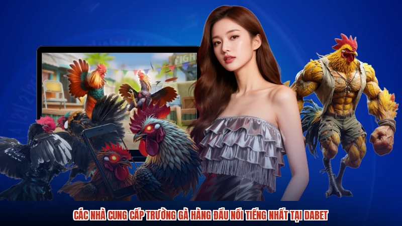 Các nhà cung cấp trường gà hàng đầu nổi tiếng nhất tại DABET