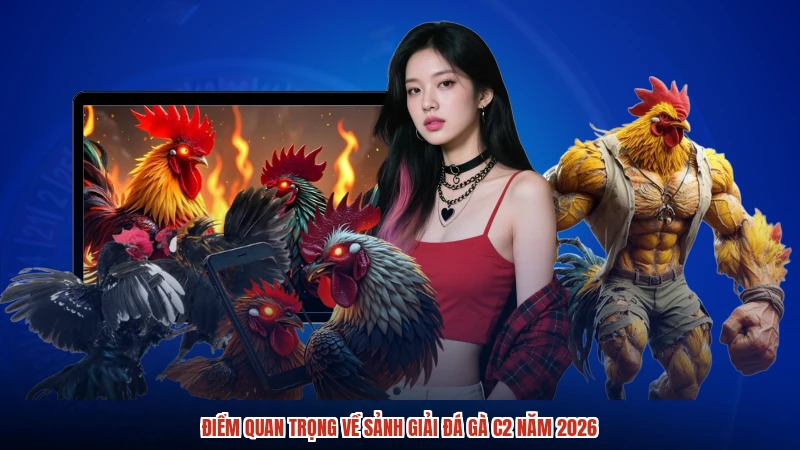 Điểm quan trọng về sảnh giải đá gà C2 năm 2026