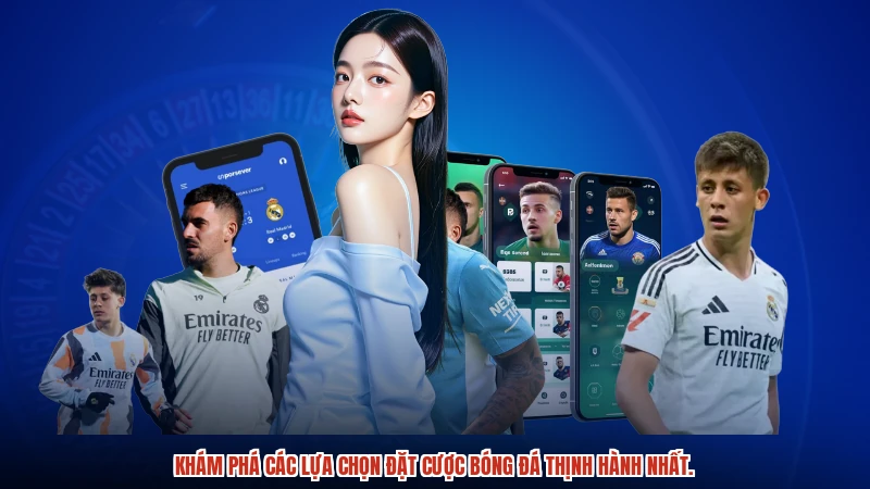 Khám phá các lựa chọn đặt cược bóng đá thịnh hành nhất. Khám phá các lựa chọn đặt cược bóng đá thịnh hành nhất.