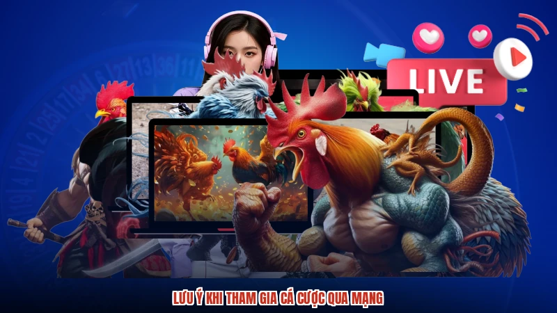 Lưu ý khi tham gia cá cược qua mạng